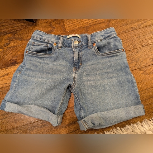 Levis Shorts - Denim - Girlfriend - Keep the Change youth Size 12 - Picture 3 of 13